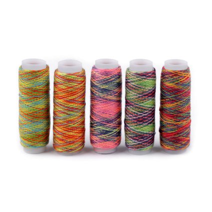 Nitě PES multicolor návin 110 m