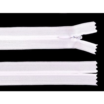 Spirálový zip skrytý No 3 délka 60 cm dederon