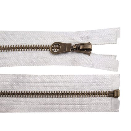 Staromosazný zip No 5 délka 70 cm bundový