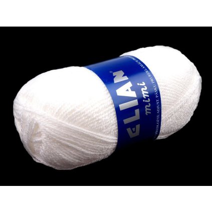 Pletací příze Mimi 50 g (Varianta 1 (208) bílá, Balení 1 ks)