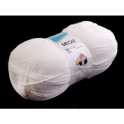 Pletací příze Batole 100 g (Varianta 1 (57076) bílá, Balení 1 ks)