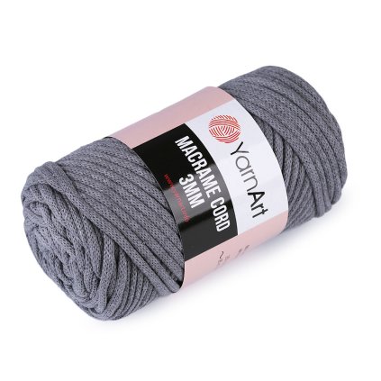 Pletací příze Macrame Cord 250 g (Varianta 3 (768) béžová, Balení 1 ks)