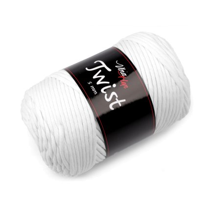 Bavlněná pletací příze Twist macrame 500 g rozčesávací