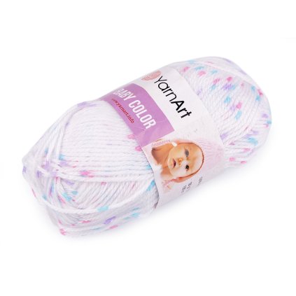 Pletací příze Baby Color 50 g (Varianta 10 (218) růžová, Balení 1 ks)