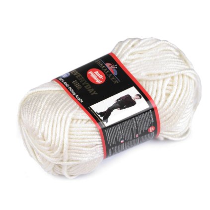 Příze pletací Everyday BIG 100 g (Varianta 1 (70801) bílá, Balení 1 ks)
