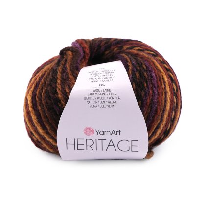 Pletací příze Heritage 50 g (Varianta 1 (332) modrá, Balení 1 ks)