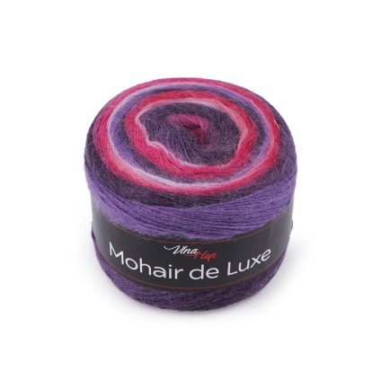 Pletací příze Mohair de Luxe 150 g (Varianta 1 (7402) pudrová, Balení 1 ks)