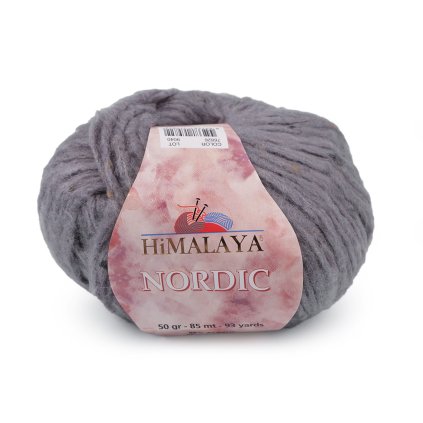 Pletací příze Himalaya Nordic 50 g (Varianta 1 (76801) bílá přírodní, Balení 1 ks)