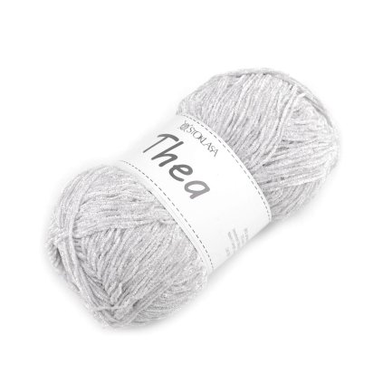Pletací příze žinylková s lurexem Thea 100 g