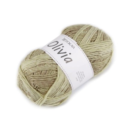 Pletací příze Olivia melírovaná 100 g (Varianta 1 béžová písková, Balení 1 ks)