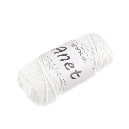 Pletací a háčkovací příze Anet macrame Ø2 mm 90 g (Varianta 2 Off White, Balení 1 ks)