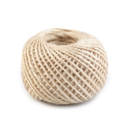 Jutový provázek Ø2 mm (Varianta 1 (40m, 47g) režná světlá, Balení 1 ks)