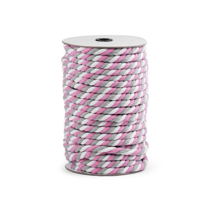 Bavlněná šňůra kroucená Ø12 mm macrame