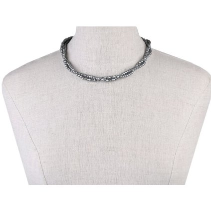 Perlový náhrdelník (Varianta 1 (01) bílá perlová, Balení 1 ks)