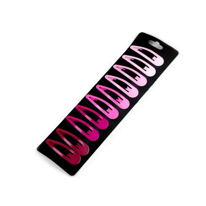 Sponka do vlasů pukačka (Varianta 3 mix modrá, Balení 10 ks)