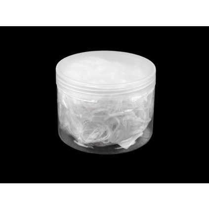 Malé gumičky do vlasů / na balení v dóze (Varianta 2 černá, Balení 1 krab.)