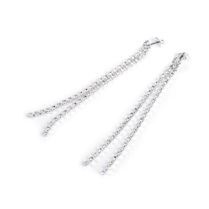 Štrasové náušnice jablonecká bižuterie (Varianta 1 crystal, Balení 1 pár)