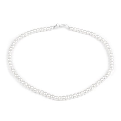 Perlový náhrdelník (Varianta 4 bordó sv., Balení 1 ks)