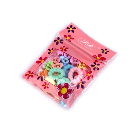 Gumičky a skřipce do vlasů (Varianta 2 mix hvězdy, Balení 1 sáček)