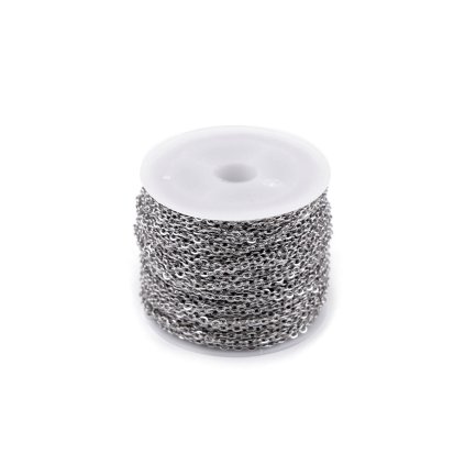 Řetízek z nerezové oceli 2 mm metráž