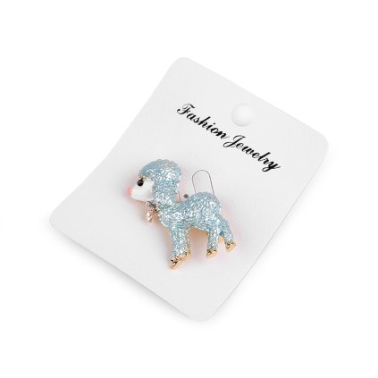 Brož králíček, ovečka, žirafa, liška (Varianta 2 zlatá žirafa, Balení 1 ks)