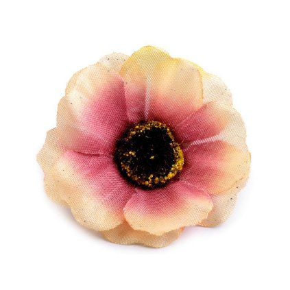 Umělý květ čajová růže Ø5 cm (Varianta 5 červená, Balení 5 ks)