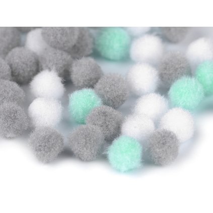 Bambulka mix barev Ø8 a 10 mm (Varianta 1 (Ø8 mm) růžová sv., Balení 1 sáček)