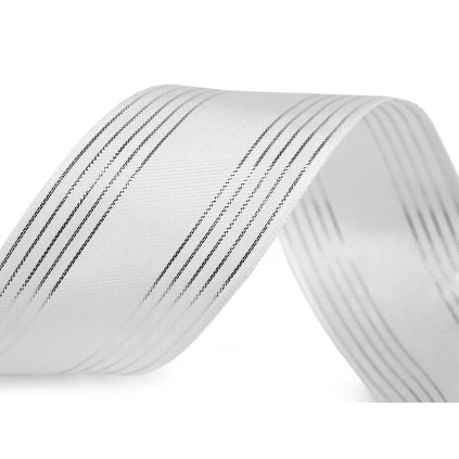 Stuha s lurexem šíře 40 mm (Varianta 5 (742) zlatá zlatá, Balení 25 m)