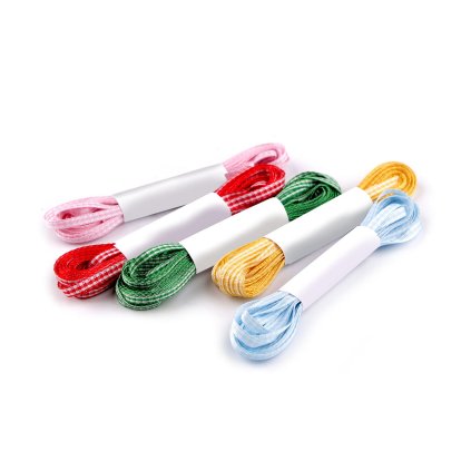 Károvaná stuha šíře 3 mm (Varianta 5 růžová sv., Balení 5 m)