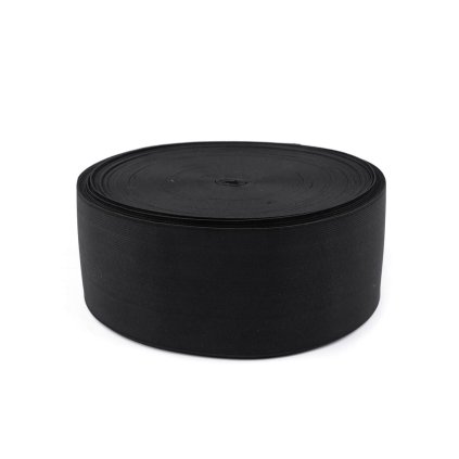 Pruženka tkaná šíře 10 cm (Varianta 1 černá, Balení 1 m)