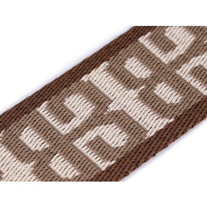 Oboustranný popruh šíře 38 mm (Varianta 2 černá, Balení 1 m)