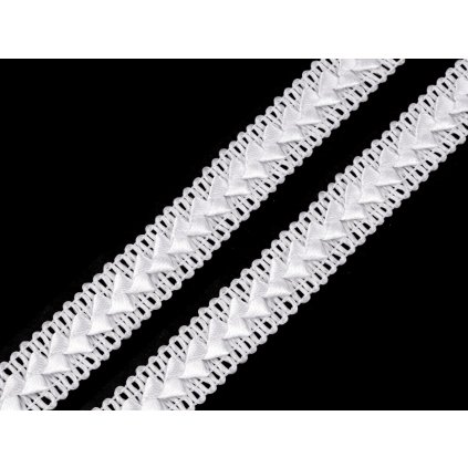 Prýmek šíře 18 mm (Varianta 2 růžová sv., Balení 18 m)