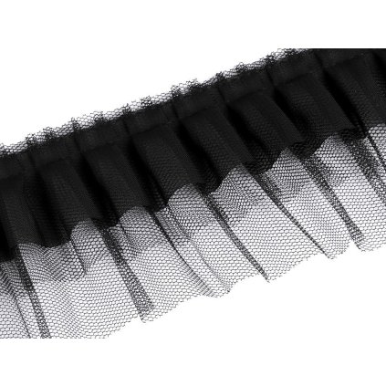 Volánek 3vrstvý šíře 70 mm (Varianta 2 růžová sv., Balení 1 m)