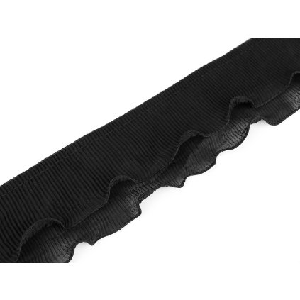 Volánek plisovaný šíře 78 mm (Varianta 1 bílá, Balení 1 m)