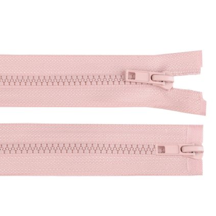 Zip kostěný No 5 dělitelný 2 jezdce / dvoucestný 70 cm bundový (Varianta 322 černá, Balení 1 ks)