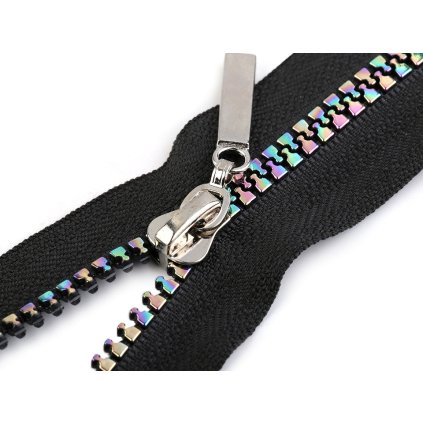 Duhový kostěný zip No 5 délka 80 cm (Varianta 311 šedá paloma, Balení 1 ks)