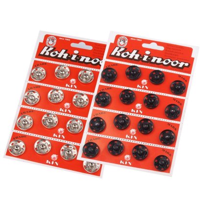 Kovové patentky / stiskací knoflíky vel. 8