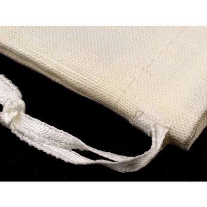 Dárkový pytlík 8x8 cm textilní (Varianta 5 červená, Balení 1 ks)