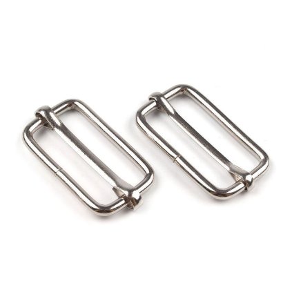 Posunovač na popruhy šíře 33 mm (Varianta 1 nikl, Balení 10 ks)
