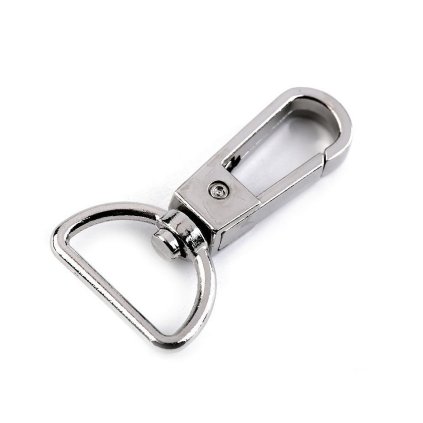 Kovová karabina otočná, průvlek 20 mm (Varianta 2 staromosaz, Balení 1 ks)