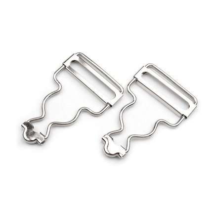 Spona na laclové kalhoty, průvlek 28; 30; 38 mm (Varianta 1 (30 mm) nikl, Balení 4 ks)
