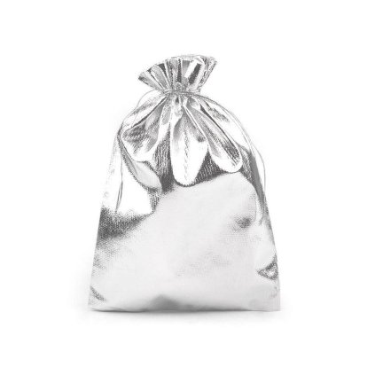 Dárkový pytlík 16,5x23 cm lurex (Varianta 2 zlatá, Balení 10 ks)