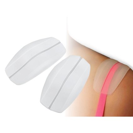 Silikonové podložky pod ramínka (Varianta 2 tělová, Balení 1 pár)