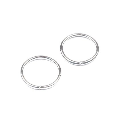 Kroužek spojovací Ø10,5 mm (Varianta 2 stříbrná světlá, Balení 20 g)