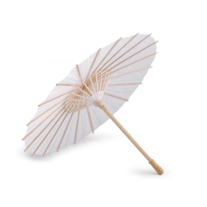 Dekorace papírový deštník k domalování Ø38,5 cm