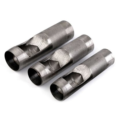 Výsečník / děrovač na látky Ø25 mm, Ø26 mm, Ø28 mm, Ø32 mm (Varianta 26 mm nikl, Balení 1 ks)