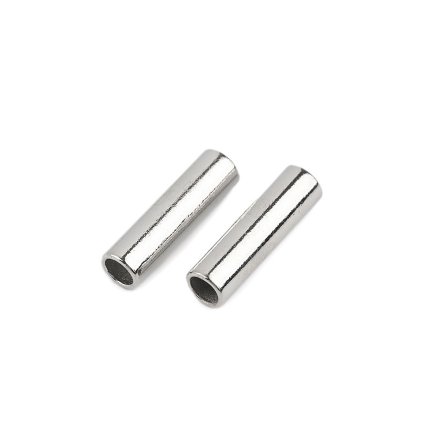 Kovová koncovka na šňůru Ø5,6 mm / ozdoba (Varianta 1 nikl, Balení 2 ks)