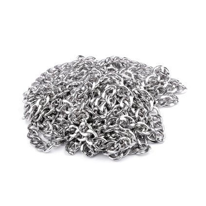 Řetěz šíře 20 mm, metráž (Varianta 1 nikl, Balení 1 m)