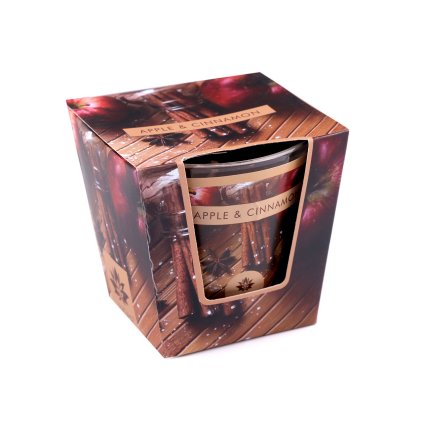 Vonná svíčka ve skle 120 g (Varianta 23 (Sweet Rose) růžová sv., Balení 1 ks)