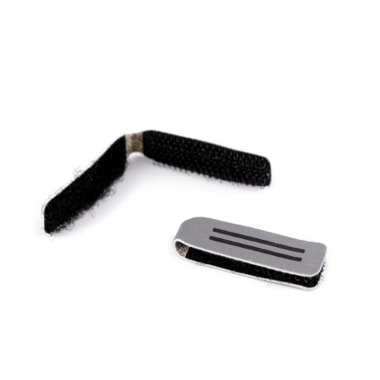 Reflexní poutko / taháček na jezdce (Varianta 2 (50 mm) šedá reflexní, Balení 6 ks)